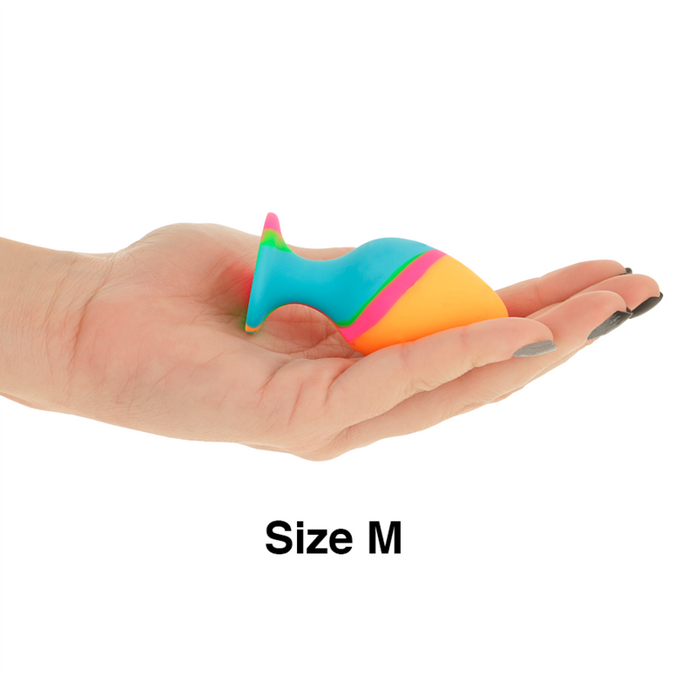Intense – Multicolor Silicone Plug Set