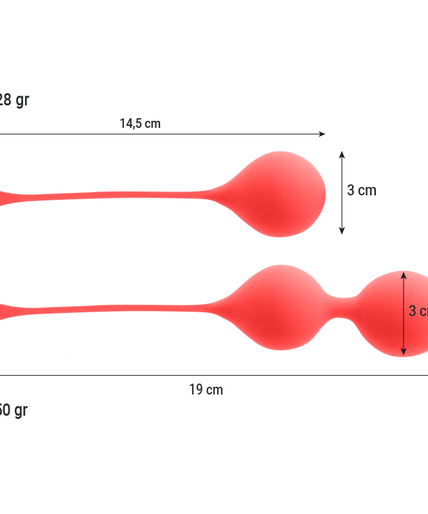 INTENSE - KEGEL BALLS PACK KENDALL RED INTENSE - KEGEL BALLS PACK KENDALL RED