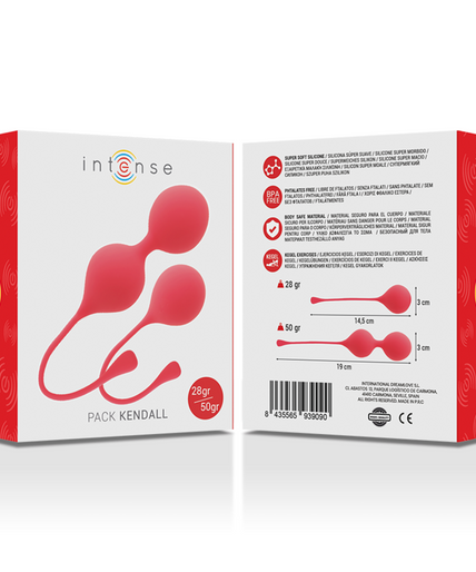 INTENSE - KEGEL BALLS PACK KENDALL RED INTENSE - KEGEL BALLS PACK KENDALL RED