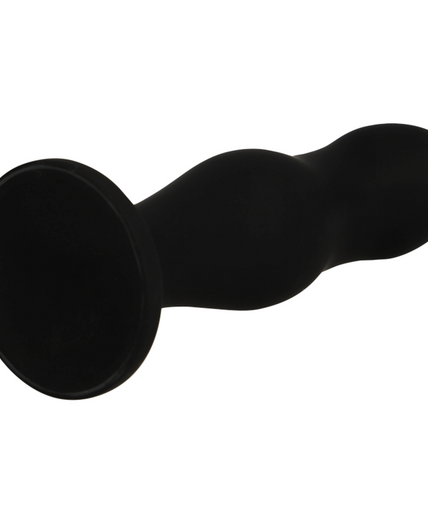 BLACK&SILVER - SEAN PLUG ANAL PREMIUM SILICONE BLACK BLACK&SILVER - SEAN PLUG ANAL PREMIUM SILICONE BLACK