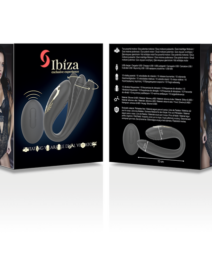 IBIZA - ROTATING DUAL VIBRATOR IBIZA - ROTATING DUAL VIBRATOR