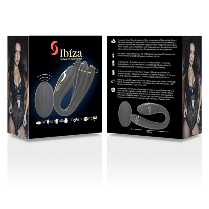 Ibiza – Draaibare Dubbele Vibrator