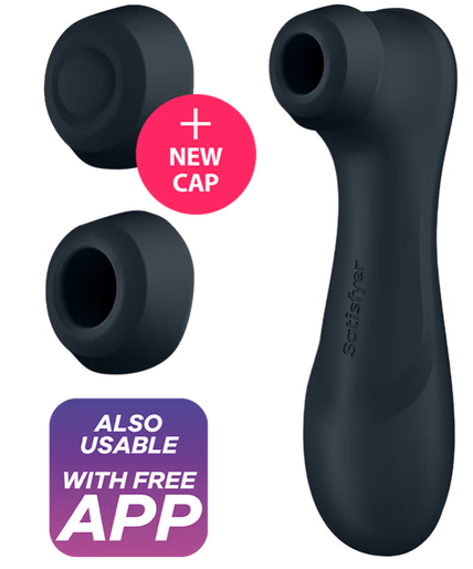 SATISFYER - PRO 2 GENERACIÓN 3 BLACK BLUETOOTH & APP SATISFYER - PRO 2 GENERACIÓN 3 BLACK BLUETOOTH & APP