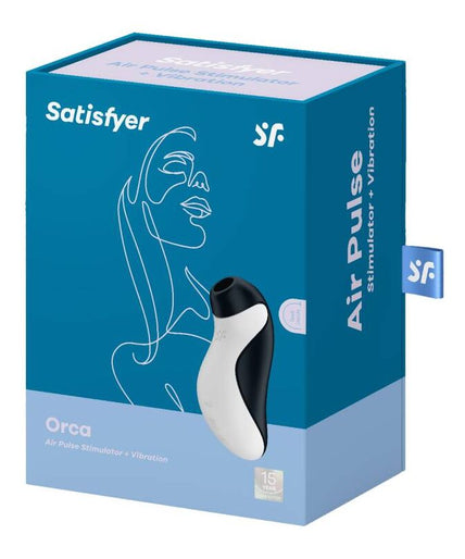 SATISFYER - ORCA AIR PULSE STIMULATOR + VIBRATION SATISFYER - ORCA AIR PULSE STIMULATOR + VIBRATION