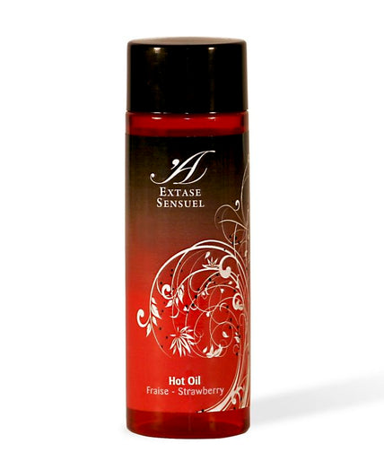 EXTASE SENSUAL - STRAWBERRY HEAT STIMULATING OIL 100 ML EXTASE SENSUAL - STRAWBERRY HEAT STIMULATING OIL 100 ML