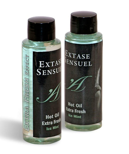 EXTASE SENSUAL - MASSAGEOLIE MET EXTRA VERFRISSEND IJS EFFECT 100 ML EXTASE SENSUAL - MASSAGEOLIE MET EXTRA VERFRISSEND IJS EFFECT 100 ML