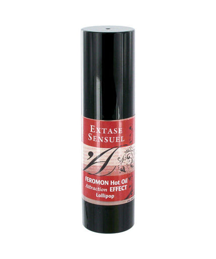 EXTASE SENSUAL - VERWARMEND EFFECT MASSAGEOLIE MET LOLLIPOP FEROMONEN 30 ML EXTASE SENSUAL - VERWARMEND EFFECT MASSAGEOLIE MET LOLLIPOP FEROMONEN 30 ML