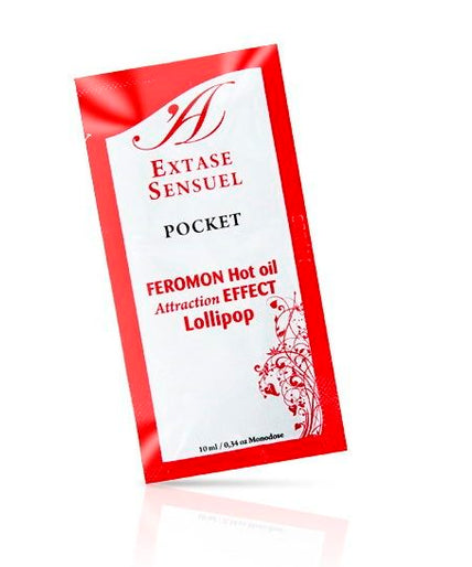 EXTASE SENSUAL - MASSAGEOLIE MET WARMTE-EFFECT FEROMONEN LOLLIPOP 10 ML EXTASE SENSUAL - MASSAGEOLIE MET WARMTE-EFFECT FEROMONEN LOLLIPOP 10 ML