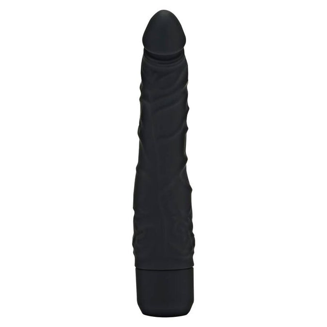 GET REAL - KLASSIEKE SLANKE VIBRATOR ZWART