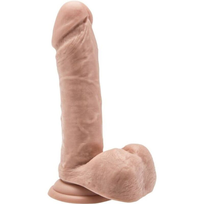 Pleasurements – Get Real – Realistische dildo met ballen, huid 18 cm