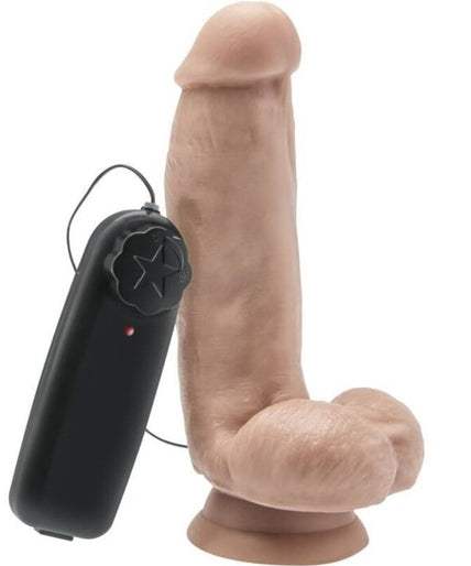 GET REAL - DILDO 12 CM WITH BALLS VIBRATOR SKIN GET REAL - DILDO 12 CM WITH BALLS VIBRATOR SKIN