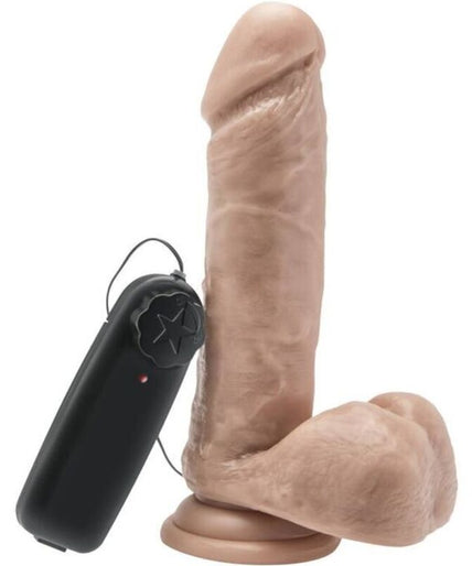 GET REAL - DILDO 18 CM WITH BALLS VIBRATOR SKIN GET REAL - DILDO 18 CM WITH BALLS VIBRATOR SKIN