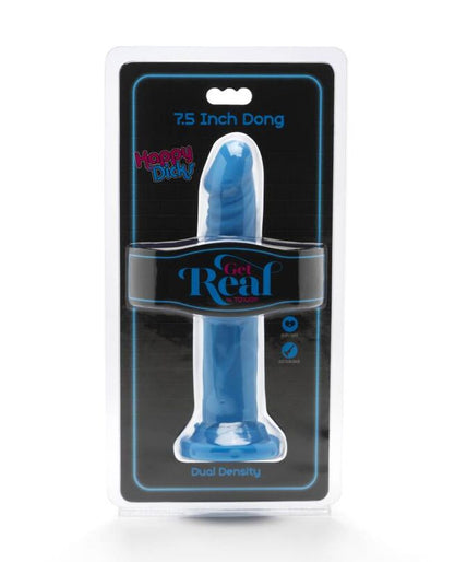 GET REAL - HAPPY DICKS DONG 19 CM BLUE GET REAL - HAPPY DICKS DONG 19 CM BLUE