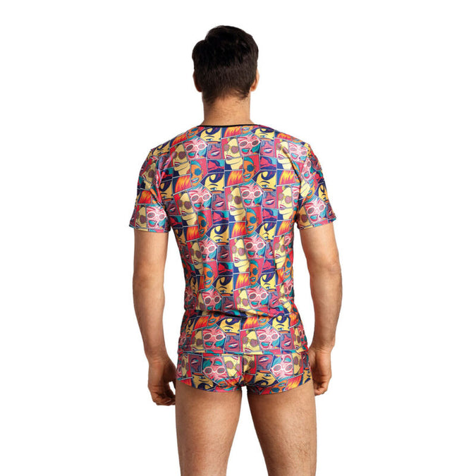 ANAIS MANNEN - STRIPBOEK T-SHIRT M