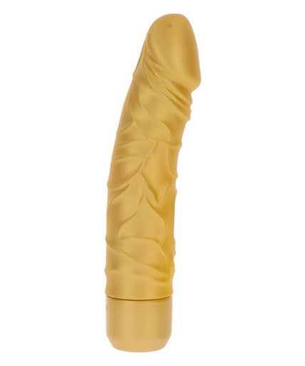 GET REAL - GOLD DICKER ORIGINAL VIBRATOR GOLD GET REAL - GOLD DICKER ORIGINAL VIBRATOR GOLD