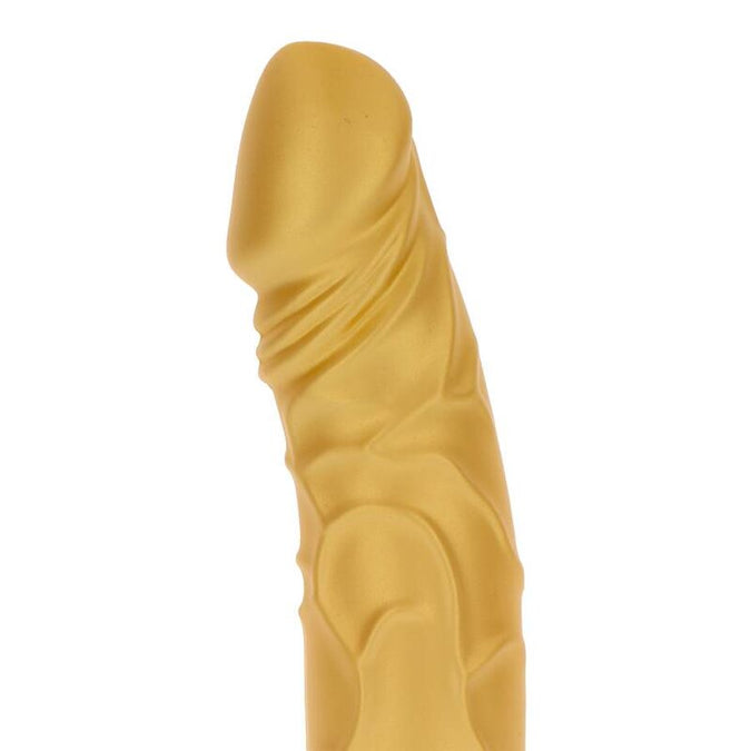 GET REAL - GOLD DICKER ORIGINELE VIBRATOR GOUD