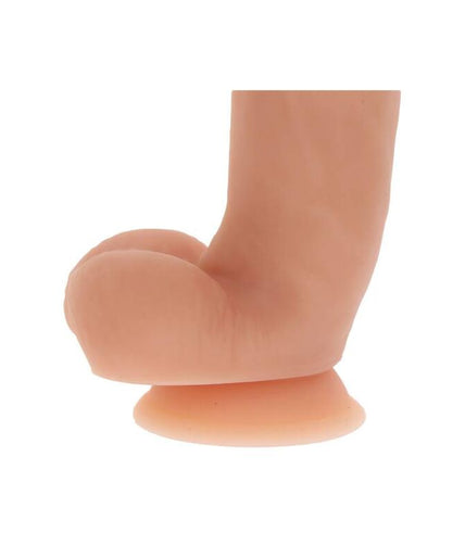 GET REAL - SILICONE DILDO 18 CM W BALLS SKIN GET REAL - SILICONE DILDO 18 CM W BALLS SKIN