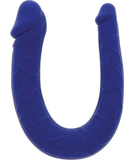 GET REAL - REALISTIC MINI DOUBLE DONG BLUE GET REAL - REALISTIC MINI DOUBLE DONG BLUE