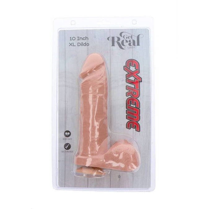 Get Real – Extreme XL Realistische Dildo Huid 25,5 Cm