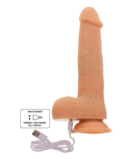 GET REAL - ROTATING BEADS VIBRATING DILDO SKIN GET REAL - ROTATING BEADS VIBRATING DILDO SKIN