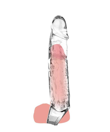 GET REAL - VERLENGSTUK LANG 19 CM TRANSPARANT GET REAL - VERLENGSTUK LANG 19 CM TRANSPARANT