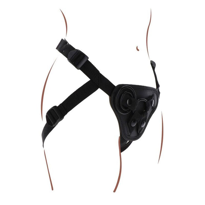 Get Real – Strap – On Harness Black