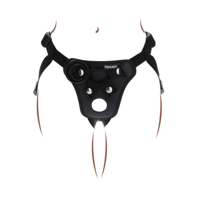 Get Real – Strap – On Pleasure Harness Black