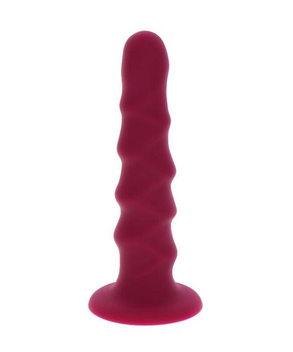 GET REAL - RIBBED DONG 12 CM RED GET REAL - RIBBED DONG 12 CM RED