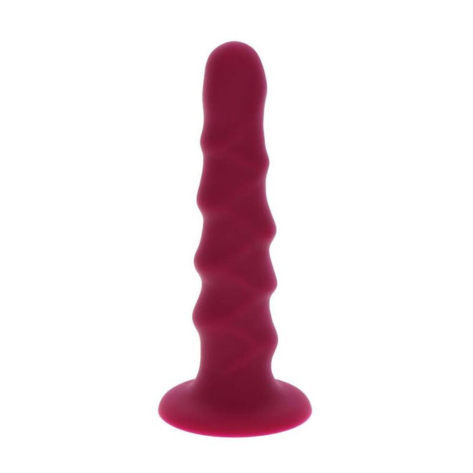 GET REAL - GERIBBELDE DONG 12 CM ROOD