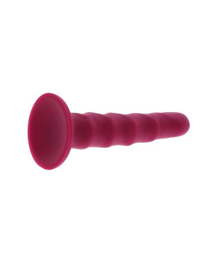 GET REAL - RIBBED DONG 12 CM RED GET REAL - RIBBED DONG 12 CM RED