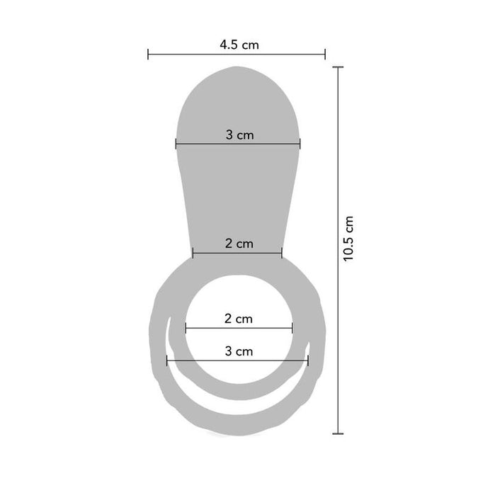 Xocoon – Paarstimulator Ring Fuchsia