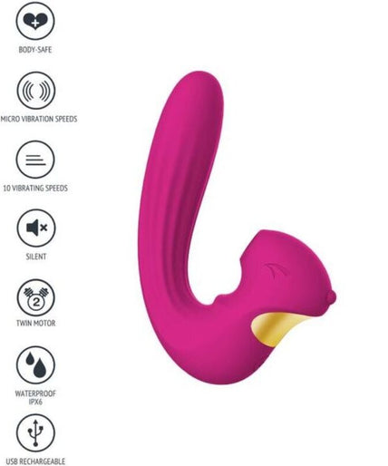 XOCOON - CELESTIAL LOVE VIBE STIMULATOR FUCHSIA XOCOON - CELESTIAL LOVE VIBE STIMULATOR FUCHSIA
