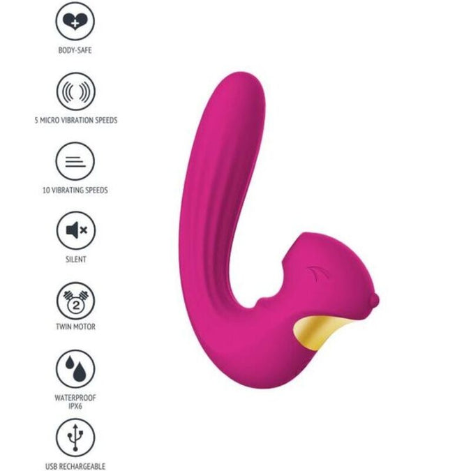 XOCOON - HEMELSE LIEFDESVIBESTIMULATOR FUCHSIA