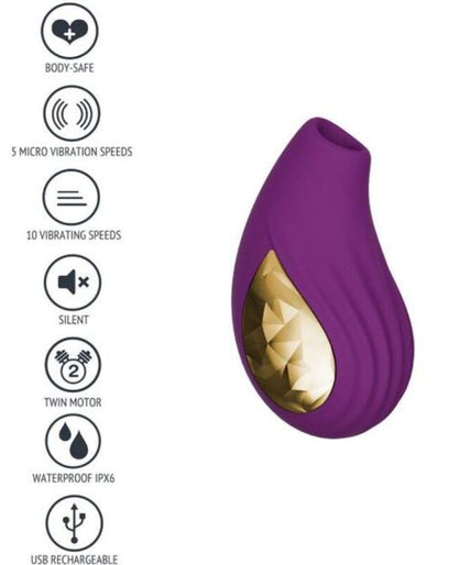 XOCOON - DIVINE LOVE STIMULATOR PURPLE XOCOON - DIVINE LOVE STIMULATOR PURPLE