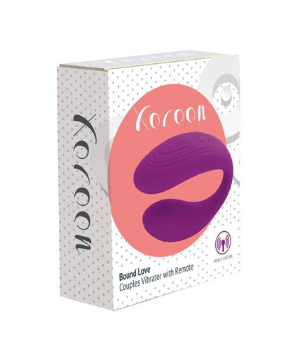 XOCOON - BOUND LOVE COUPLES VIBRATOR PURPLE XOCOON - BOUND LOVE COUPLES VIBRATOR PURPLE