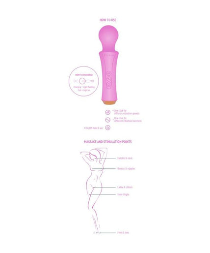XOCOON - THE PERSONAL WAND FUCHSIA XOCOON - THE PERSONAL WAND FUCHSIA
