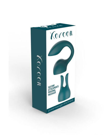 XOCOON - ATTACHMENTS PERSONAL MASSAGER GREEN XOCOON - ATTACHMENTS PERSONAL MASSAGER GREEN