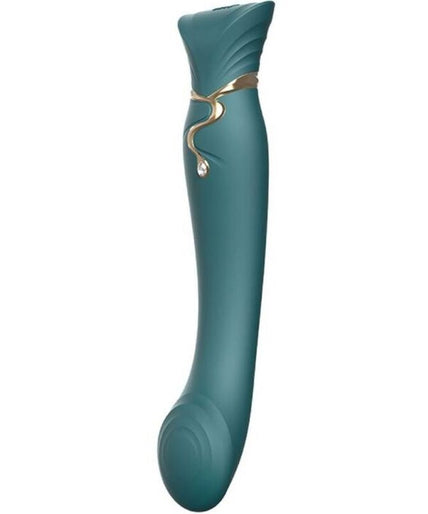 ZALO - QUEEN G-SPOT PULS WAVE VIBE GREEN ZALO - QUEEN G-SPOT PULS WAVE VIBE GREEN