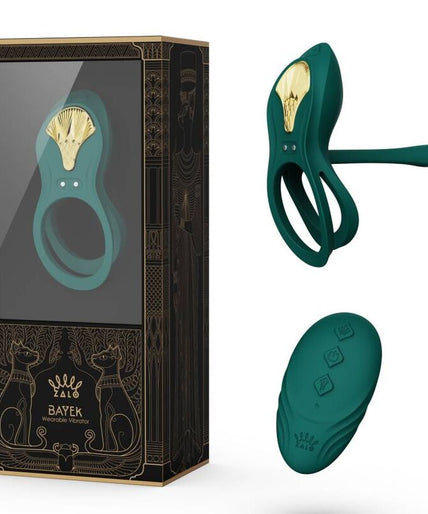 ZALO - BAYEK VIBRATING COUPLES RING GREEN ZALO - BAYEK VIBRATING COUPLES RING GREEN