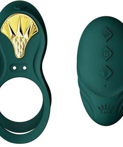 ZALO - BAYEK VIBRATING COUPLES RING GREEN ZALO - BAYEK VIBRATING COUPLES RING GREEN