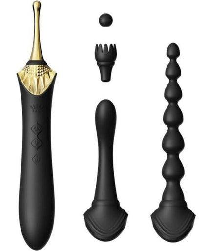 ZALO - BESS 2 CLITORAL MASSAGER BLACK ZALO - BESS 2 CLITORAL MASSAGER BLACK