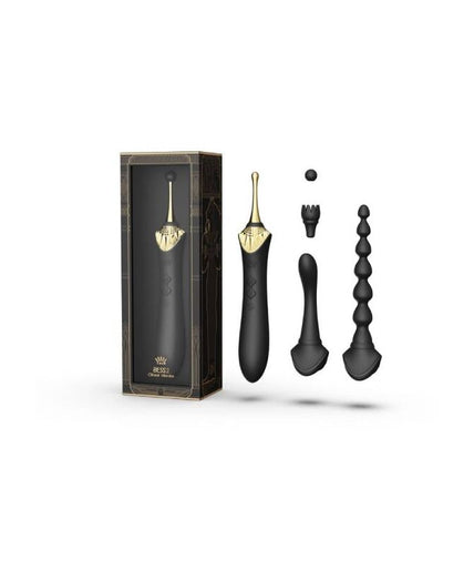 ZALO - BESS 2 CLITORAL MASSAGER BLACK ZALO - BESS 2 CLITORAL MASSAGER BLACK