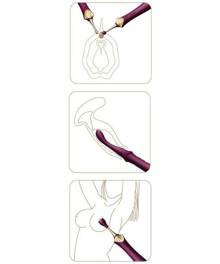 ZALO - BESS 2 CLITORAL MASSAGER BLACK ZALO - BESS 2 CLITORAL MASSAGER BLACK