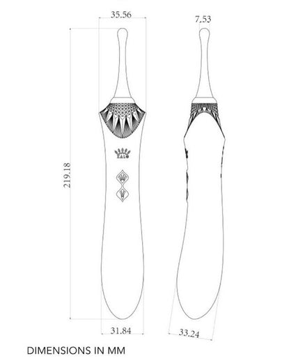 ZALO - BESS 2 CLITORAL MASSAGER PURPLE ZALO - BESS 2 CLITORAL MASSAGER PURPLE