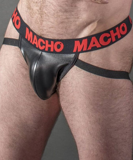 MACHO - MX25RC JOCK RED LEATHER L MACHO - MX25RC JOCK RED LEATHER L