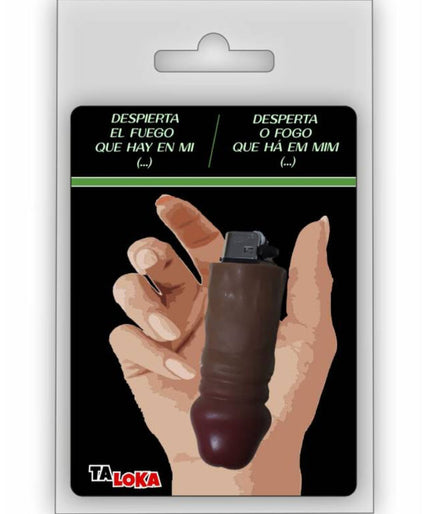 TALOKA - FANTASTIC LIGHTER IN THE SHAPE OF A MULATTO COLOR PENIS 100% RECHARGEABLE TALOKA - FANTASTIC LIGHTER IN THE SHAPE OF A MULATTO COLOR PENIS 100% RECHARGEABLE
