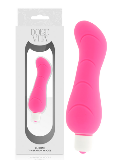DOLCE VITA - G-SPOT PINK SILICONE DOLCE VITA - G-SPOT PINK SILICONE