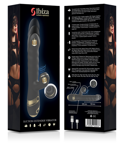 IBIZA - UP & DOWN + VIBRATOR + CLITORIS SUCTION IBIZA - UP & DOWN + VIBRATOR + CLITORIS SUCTION