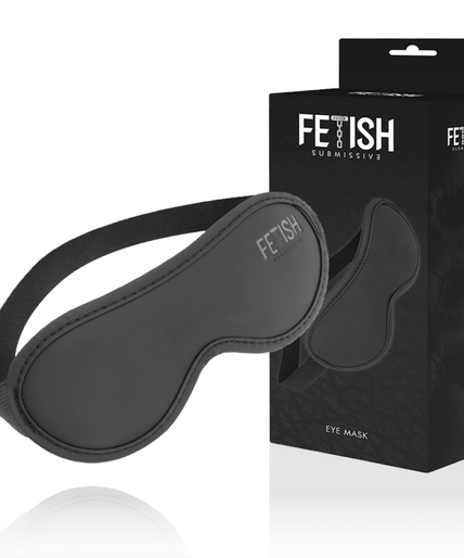 FETISH SUBMISSIVE - VEGAN LEATHER MASK II WITH NOPRENE LINING FETISH SUBMISSIVE - VEGAN LEATHER MASK II WITH NOPRENE LINING