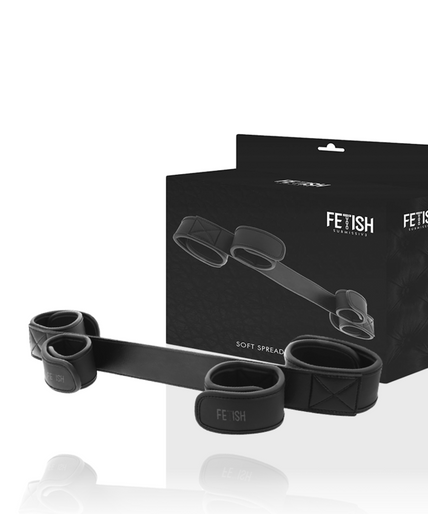 FETISH SUBMISSIVE - BONDAGE SPREADER BAR WITH NOPRENE LINING FETISH SUBMISSIVE - BONDAGE SPREADER BAR WITH NOPRENE LINING